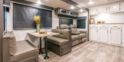 2025 Venture RV SportTrek ST291VRK Travel Trailer Sofa Slide