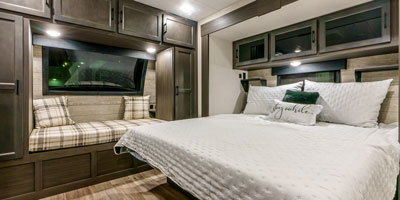 2025 Venture RV SportTrek ST292VBH Travel Trailer Bedroom