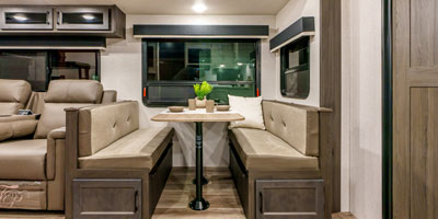2025 Venture RV SportTrek ST292VBH Travel Trailer Booth Dinette 2