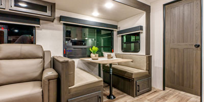 2025 Venture RV SportTrek ST292VBH Travel Trailer Booth Dinette
