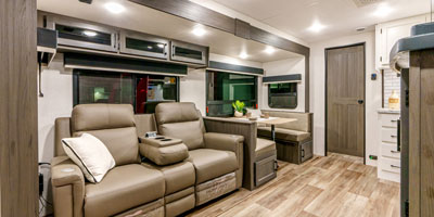 2025 Venture RV SportTrek ST292VBH Travel Trailer Living Area