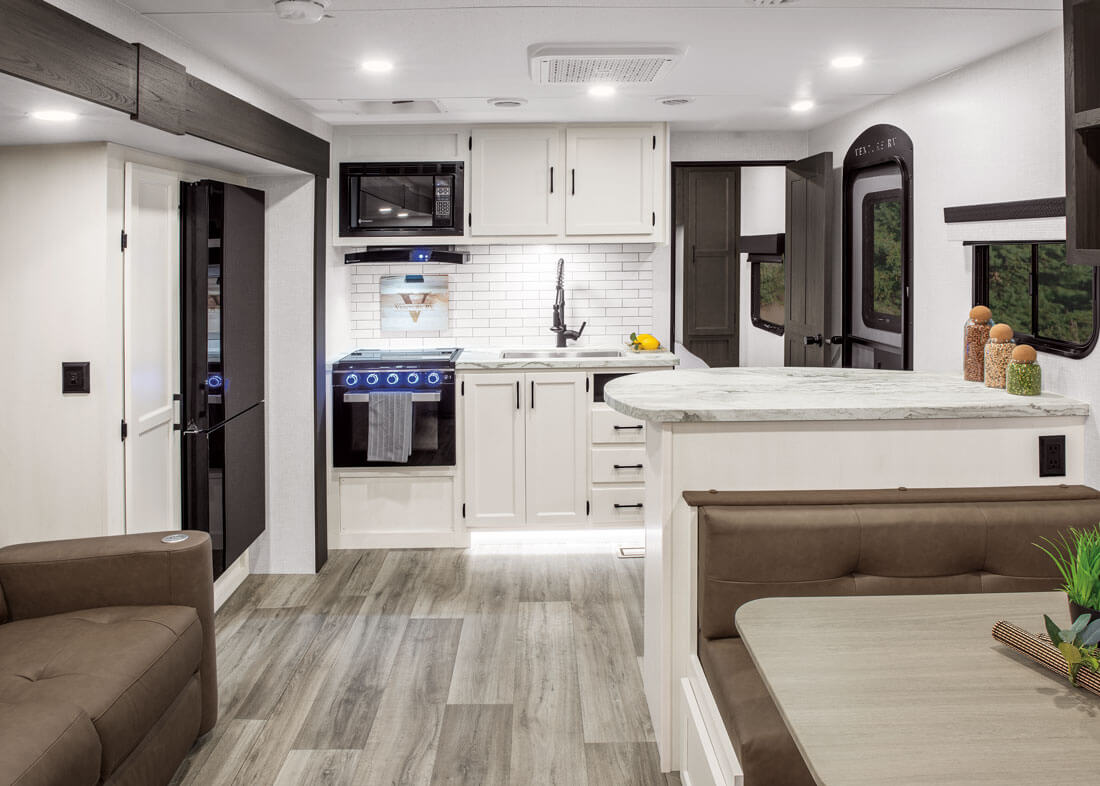 2026 Venture RV SportTrek ST271VRB Lightweight Travel Trailer Kitchen