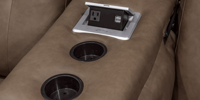 2026 Venture RV SportTrek ST271VRB Travel Trailer Theater Seating Detail