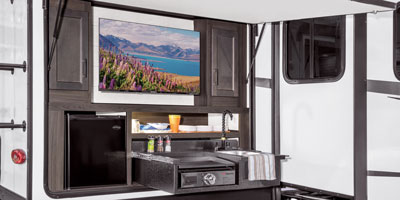 2026 Venture RV SportTrek ST327VIK Travel Trailer Exterior Kitchen