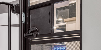 2026 Venture RV SportTrek ST327VIK Travel Trailer Exterior Screen Door