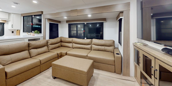 2027 Venture RV SportTrek ST323VRK Travel Trailer Interior 360