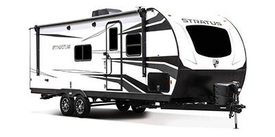 2023 Venture RV Stratus SR221VRK Travel Exterior Front 3-4 Door Side