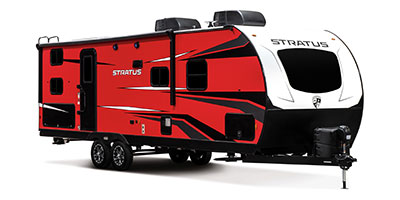 2023 Venture RV Stratus SR261VBH Travel Exterior Front 3-4 Door Side