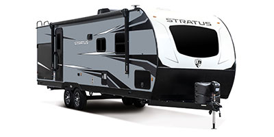2023 Venture RV Stratus SR261VRB Travel Exterior Front 3-4 Door Side