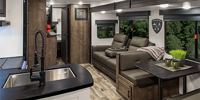 2024 Venture RV Stratus SR291VQB Travel Trailer Living Room
