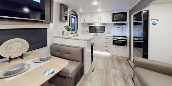 2025 Venture RV Stratus SR241VRK Travel Trailer Interior 360