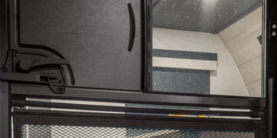 2026 Venture RV Stratus SR282VFD Desk Option Travel Trailer Exterior Screen Door