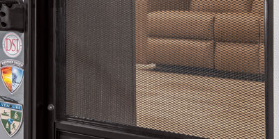 2026 Venture RV Stratus SR282VFD Travel Trailer Exterior Screen Door