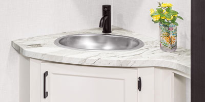 2026 Venture RV Stratus SR282VFD Travel Trailer Bathroom Vanity