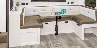 2026 Venture RV Stratus SR282VFD Travel Trailer Dinette 2