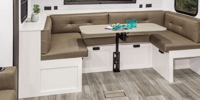 2026 Venture RV Stratus SR282VFD Travel Trailer Dinette 3