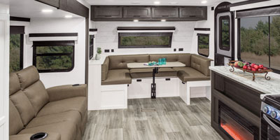 2026 Venture RV Stratus SR282VFD Travel Trailer Living Room