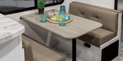 2026 Venture RV Stratus SR302VBH Travel Trailer Dinette 2