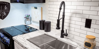 2026 Venture RV Stratus SR302VBH Travel Trailer Kitchen Sink