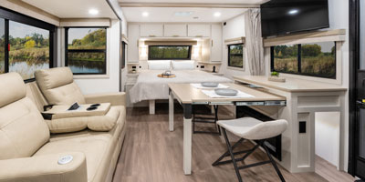 2027 Venture RV Stratus SR231VRK Travel Trailer Rear to Front Dinette