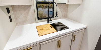2027 Venture RV Stratus SR231VRK Travel Trailer SINK Cover