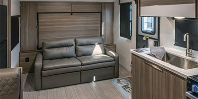 2024 Venture RV Sonic SN211VDB Travel Trailer Living Room